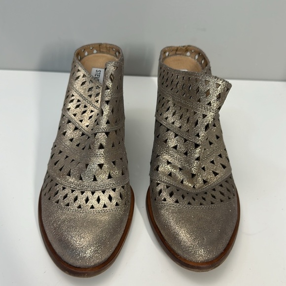 Steve Madden Gold Harmony Mules Size 10 - Picture 5 of 14